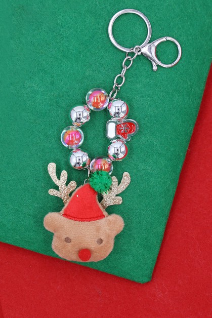 FAME ACCESSORIES, Rudolf Christmas Key Chain, MK1005-SP