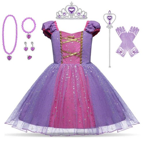 Loprit, Princess Sofia Dress for Kids, ZT-6124999