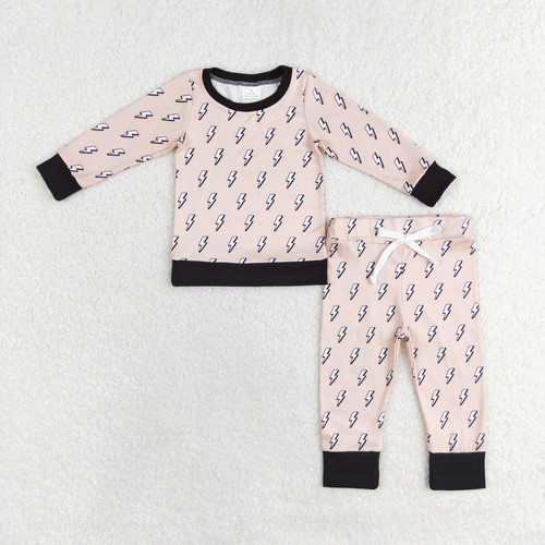 Yawoo Garments, Khaki thunder long sleeves baby kids clothing set, BLP0568