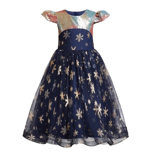 Loprit, Printed Organza Ball Gown for Girls - Perfect for Cosplay, ZT-6125044