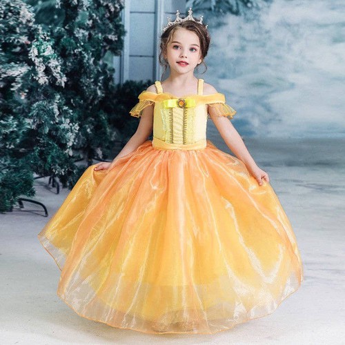 Loprit, Solid Color Princess Ailo Children`s Performance Puff Skirt, ZT-6125014