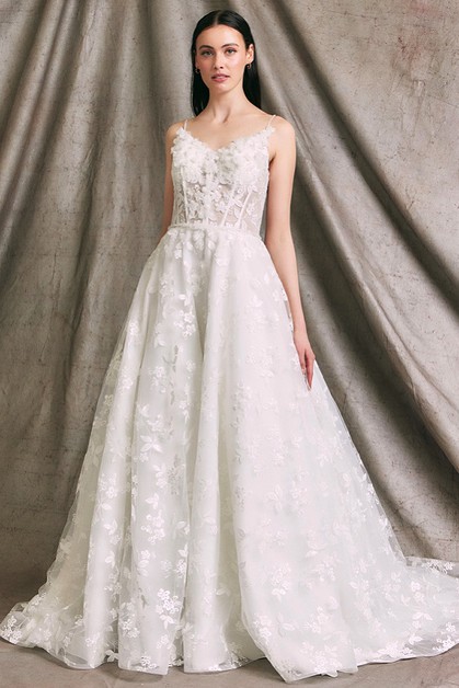 AG STUDIO, Sleeveless Long Bridal Dress, BGW2328