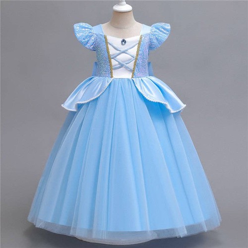 Loprit, Butterfly Bow Dress - Elegant and Playful Style for Girls, ZT-6125052
