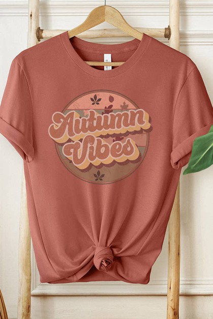 CALI BOUTIQUE, Fall Clothing Autumn Vibes Circle Graphic Tee, 408224ss