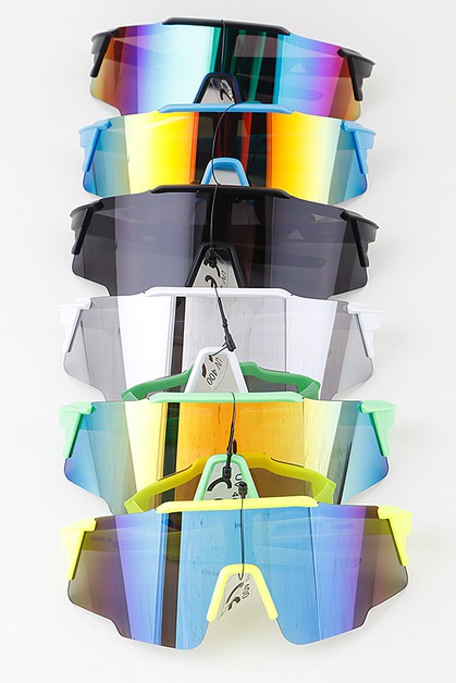 3AM, KIDS Polycarbonate Curved Shield Sunglasses, SA948K