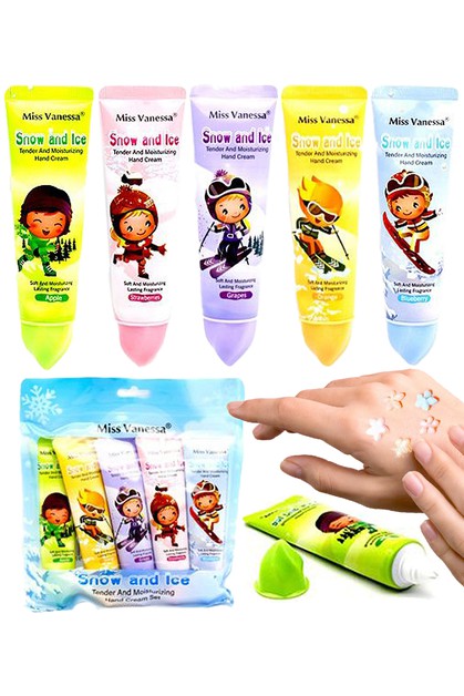CAP ZONE, Flower Squeeze-Out Fruit Scented Hand Cream, San-041-280SN
