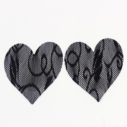 BellaChic, HEART LACE NIPPLE COVER, UW300005