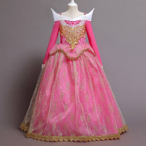 Loprit, Mesh Material Princess Dress for Girls, ZT-6125051