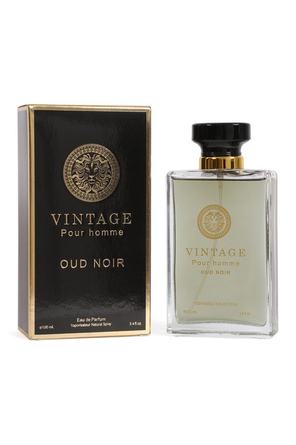 MYS Wholesale, Vintage Pour Homme Oud Noir Spray Cologne For Men, FL0942