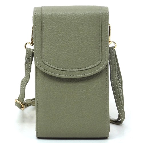 Fashion Bridge, Calin Flap Cell Phone Pures Crossbody Bag, GL0039