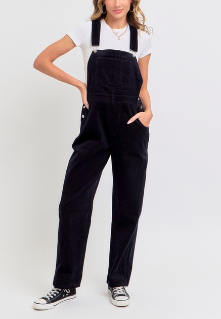 Light So Shine, STRETCH COTTON CORDUROY OVERALL  JUMPSUIT, NSW860-1