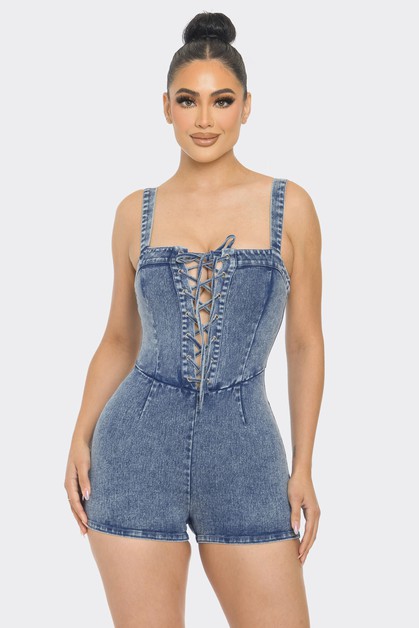 Ariel USA, This Trendy Denim Romper for Day Parties, AR2586675MFL