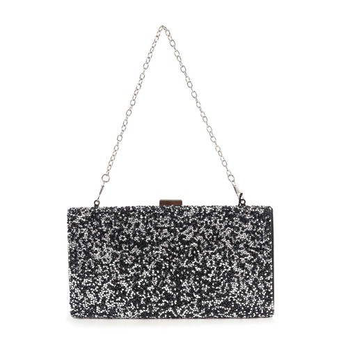 Handbag Factory, Dazzling Cluster Stone Accented Evening Bag, LCA-0202