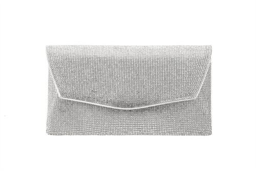 NIMA Accessories Inc, Ladies Envelope Rhinestone Clutch Handbag, HBG105056