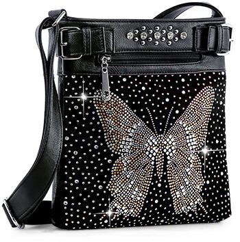 Handbag Factory, Butterfly Crossbody Sling, BYS-4790