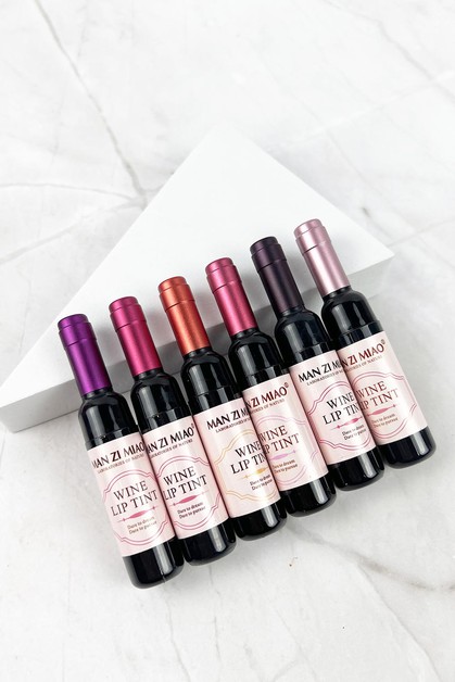 JHP Collection, WINE BOTTLE  LONG LASTING WATERPROOF  LIP TINT, MSBT11037